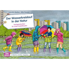 Der Wasserkreislauf in der Natur. Kamishibai Bildkartenset