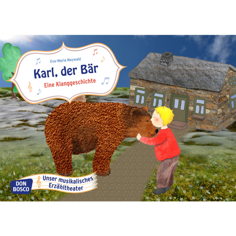 Karl, der Bär. Kamishibai Bildkartenset.