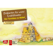 Der Turmbau zu Babel. Kamishibai Bildkartenset.