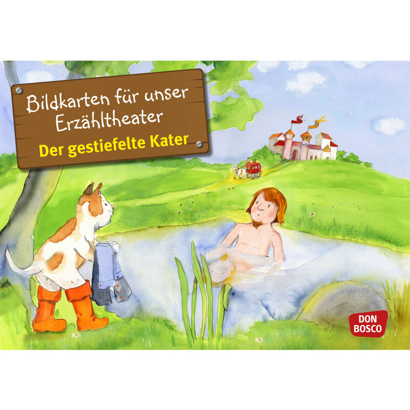Der gestiefelte Kater. Kamishibai Bildkartenset.