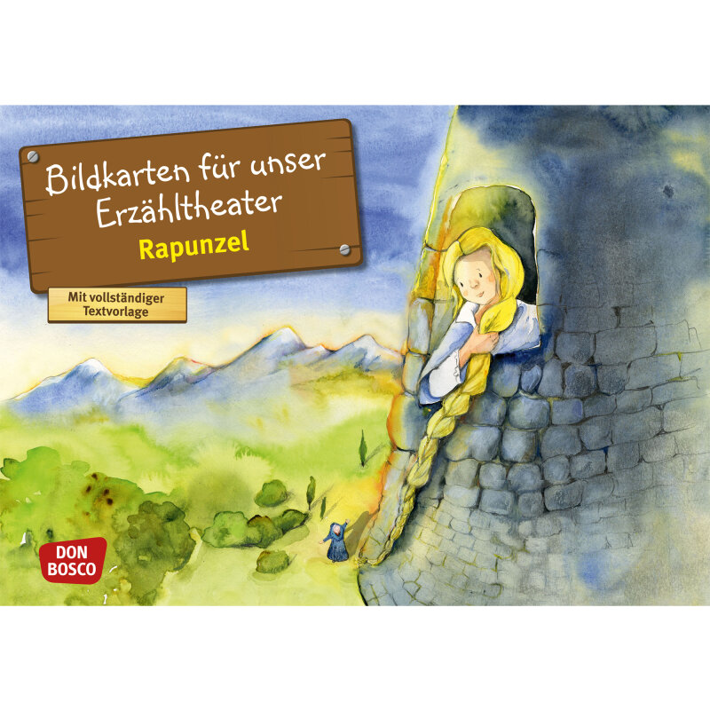 Rapunzel. Kamishibai Bildkartenset.
