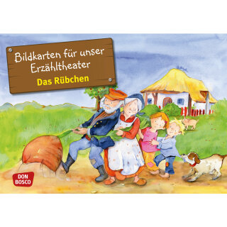 Kamishibai Karten Das Rübchen