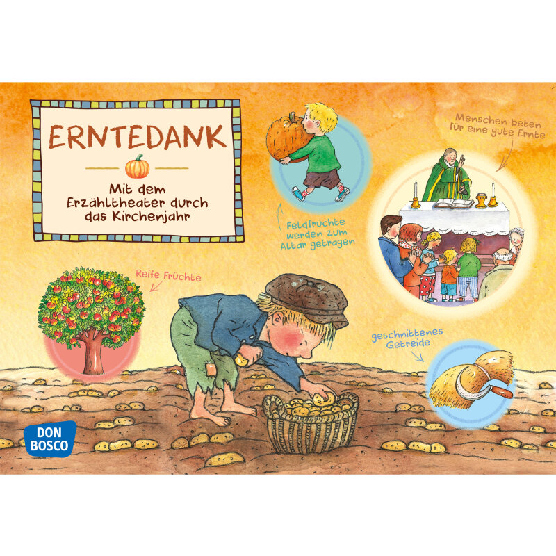 Kamishibai Karten Erntedank