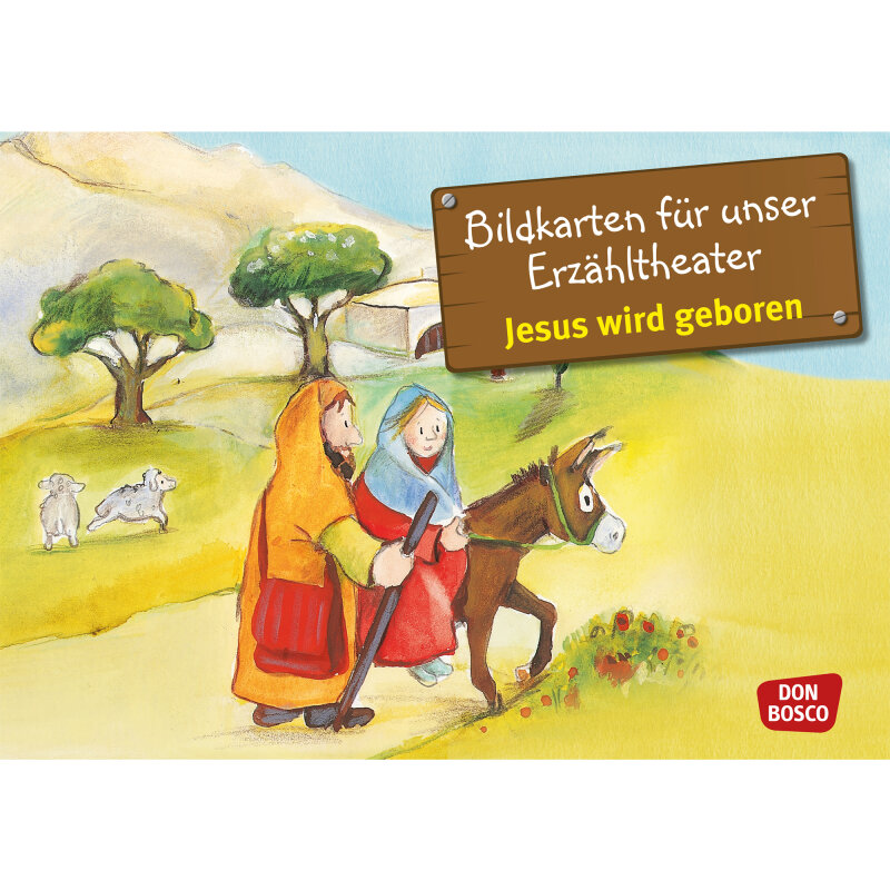 Jesus wird geboren. Kamishibai Bildkartenset