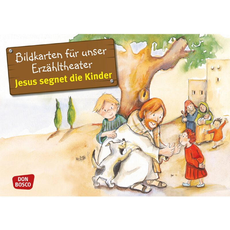 Jesus segnet die Kinder. Kamishibai Bildkartenset