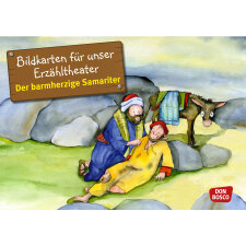 Der barmherzige Samariter. Kamishibai Bildkartenset