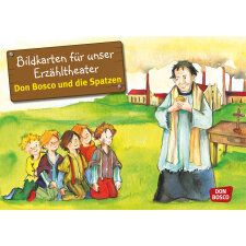 Don Bosco und die Spatzen. Kamishibai Bildkartenset.