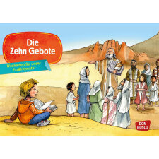 Die Zehn Gebote. Kamishibai Bildkartenset.