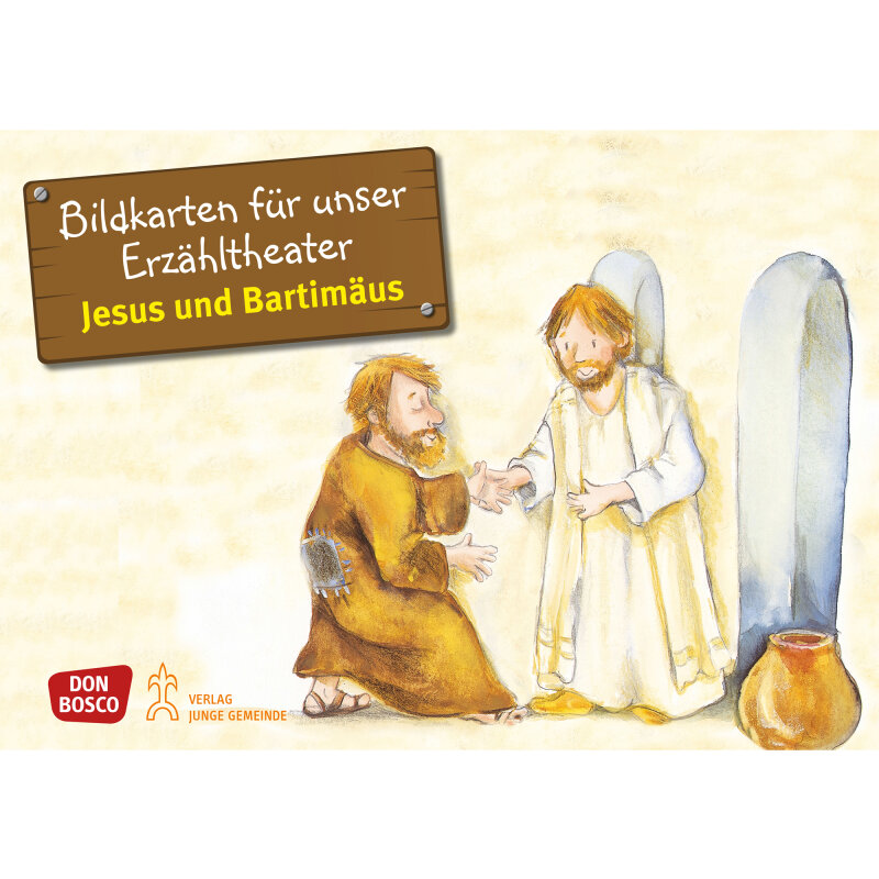Kamishibai Karten Jesus und Bartimäus