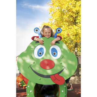 Spielgerät für Kleinkinder Apfel, Raupe und Spielpanele