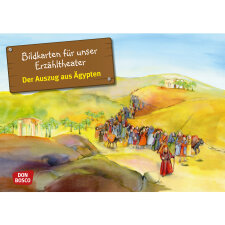 Der Auszug aus Ägypten. Exodus Teil 1. Kamishibai...