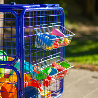 Einhängekorb 2er-Set für Transportwagen