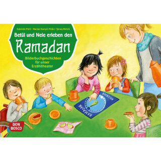 Betül und Nele erleben den Ramadan. Kamishibai Bildkartenset.