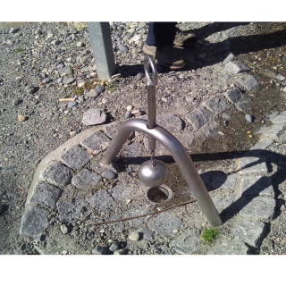 Wasserspiel Kugelwehr – Staukugel