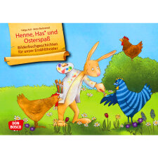 Henne, Has und Osterspaß. Kamishibai Bildkartenset