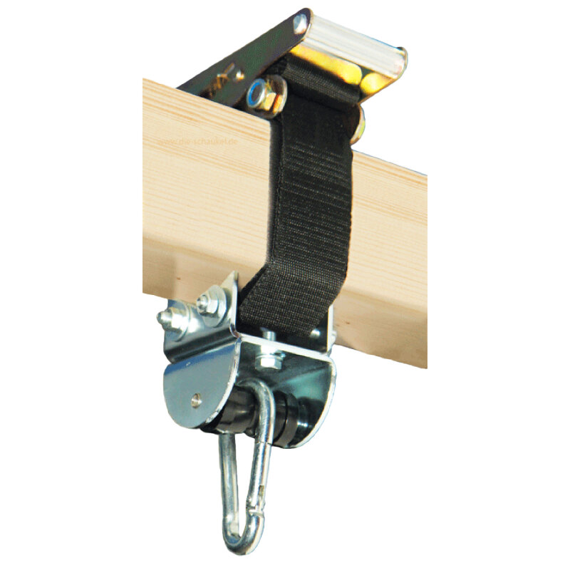 Mawi Rollengelenk mit Bandschelle  inkl. Karabinerhaken