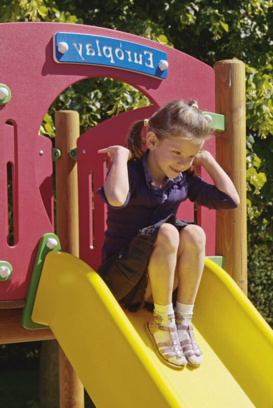 Kunststoffhügelruschbahn