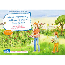 Wie wir Schmetterling und Biene in unseren Garten locken....