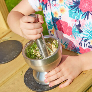 Edelstahl-Mörser 3er Set