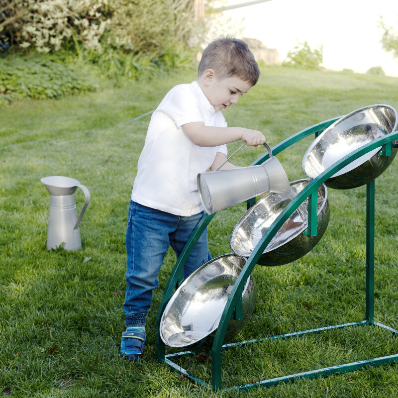 Metall Kannen 3er Set