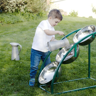 Metall Kannen 3er Set