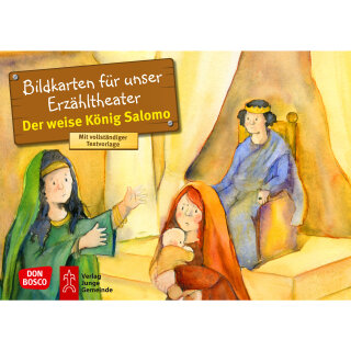 Kamishibai Karten Der weise König Salomo