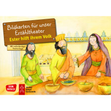 Ester hilft ihrem Volk. Kamishibai Bildkartenset.
