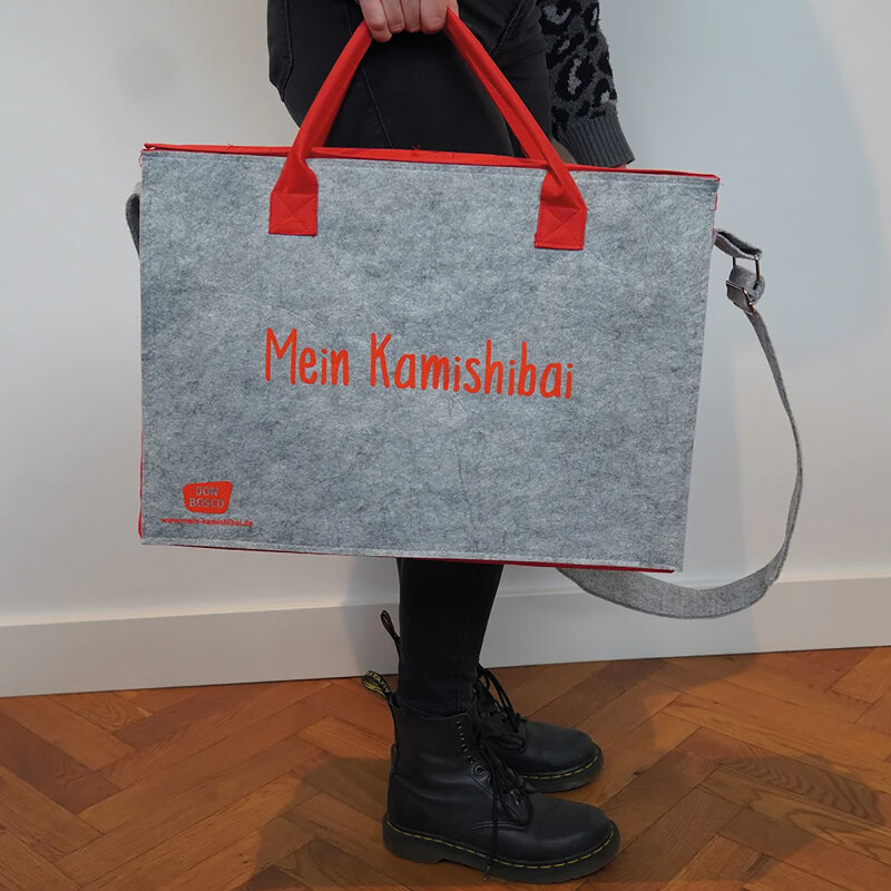 Tragetasche und Umhängetasche "Mein Kamishibai"