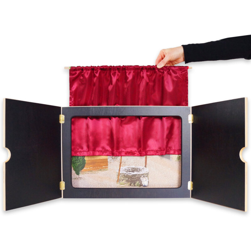 Vorhang aus Stoff Mein Kamishibai