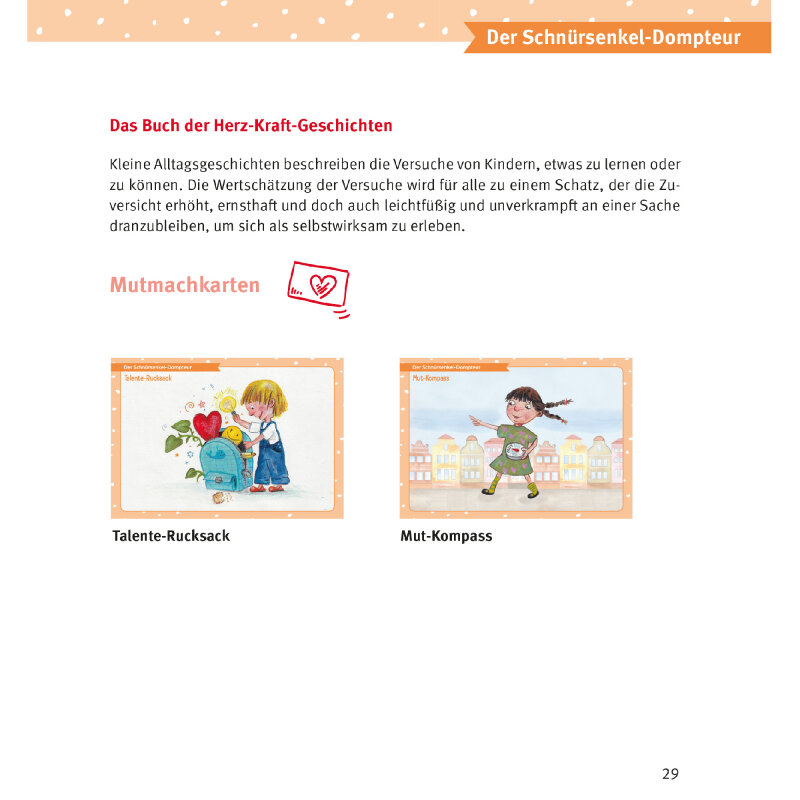 Herzgeschichten. Kinder stärken und ihr Selbstwertgefühl fördern