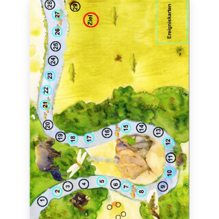 Kamishibai Karten Löwe hat Geburtstag