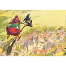 Die kleine Hexe. Ausflug mit Abraxas. Kamishibai...