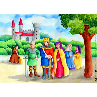 Kamishibai Karten Elisabeth von Thüringen und das Rosenwunder