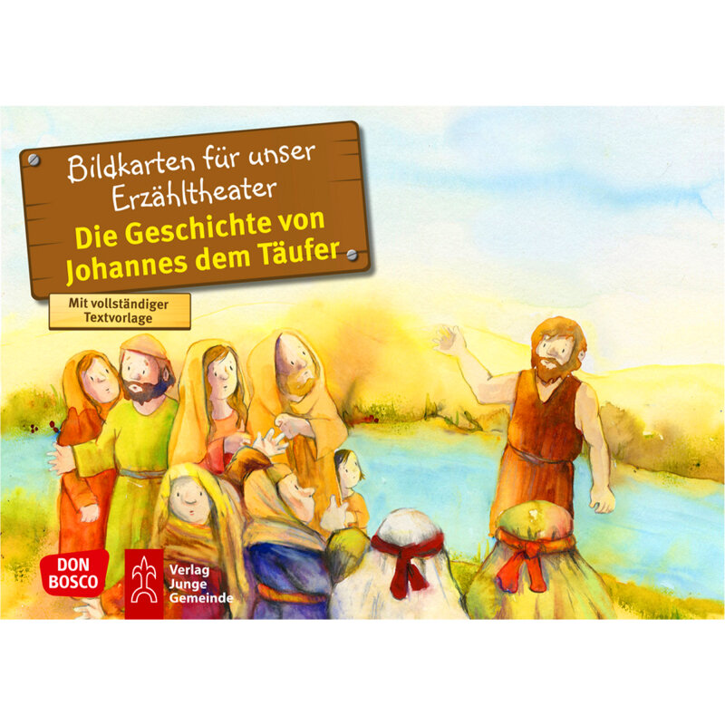 Die Geschichte von Johannes dem Täufer. Kamishibai Bildkartenset.