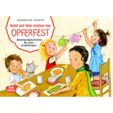 Betül und Nele erleben das Opferfest. Kamishibai...