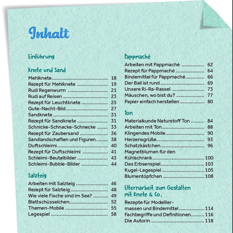 Kneten und Modellieren in der Kita