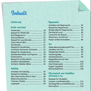 Kneten und Modellieren in der Kita