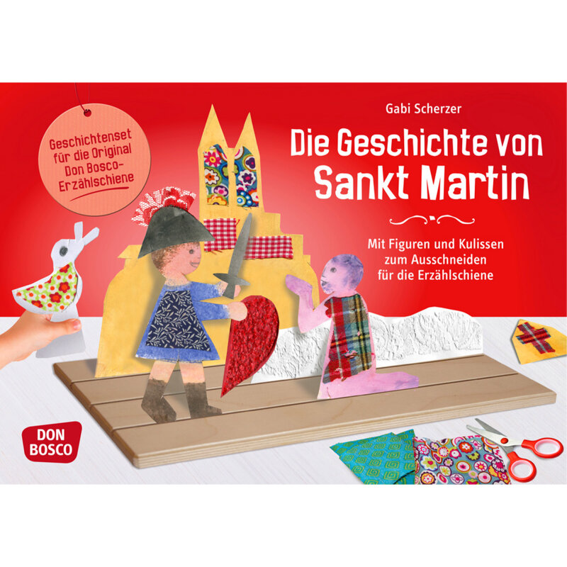 Die Geschichte von Sankt Martin - Spielfiguren für die Erzählschiene