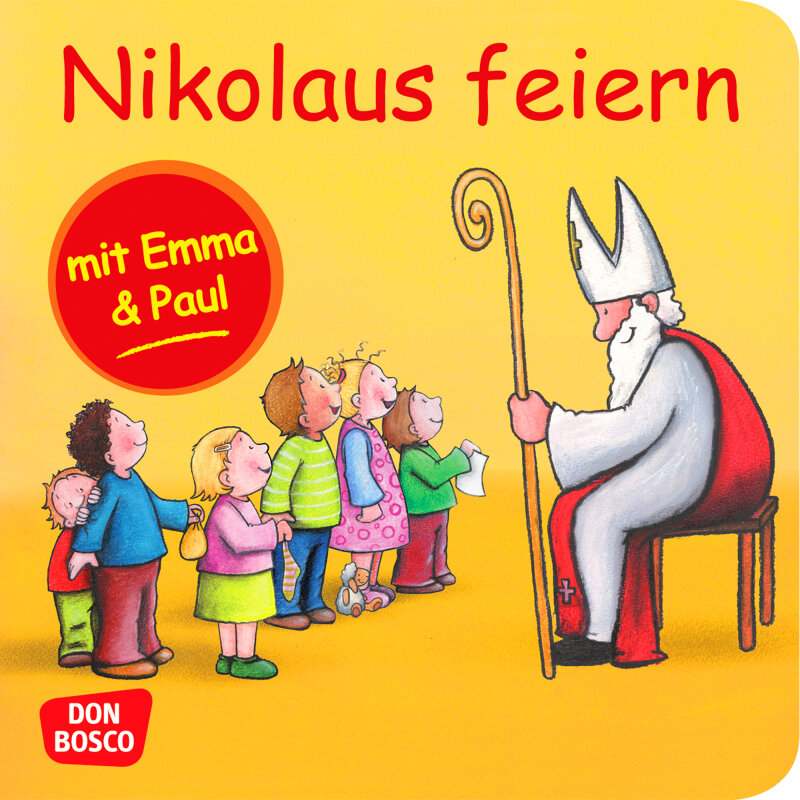 Nikolaus feiern mit Emma und Paul. Mini-Bilderbuchch