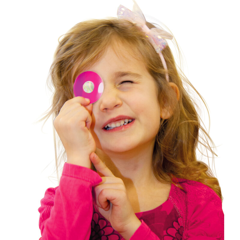 Regenbogengucker mit Sicherheits-Halskette