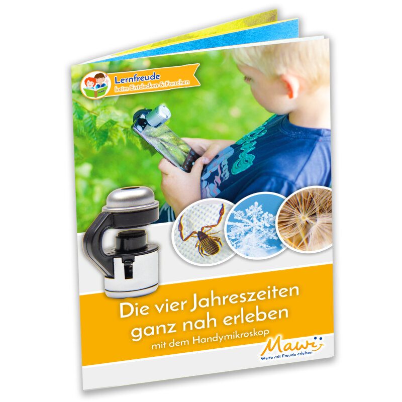 Die vier Jahreszeiten ganz nah erleben - Mit dem Handymikroskop