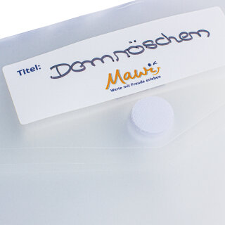 Sicht- und Schutzhülle inkl. Beschriftungsfeld