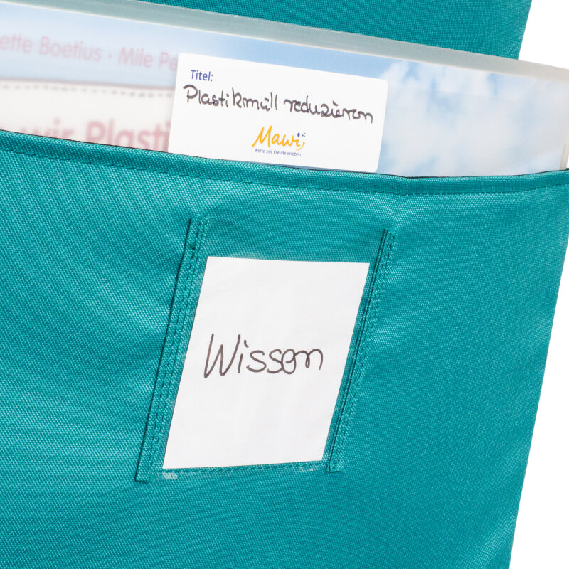 Kamishibai-Ordnungshelfer Nylon in Oceangrün