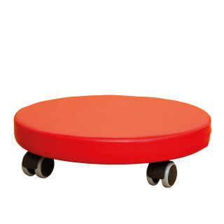 Rollo Onkel Rollbrett rund rot