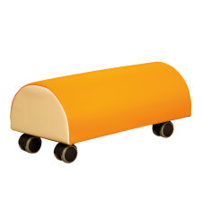 Rollo Tante Rollbrett Zylinder orange