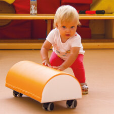 Rollo Tante Rollbrett Zylinder orange
