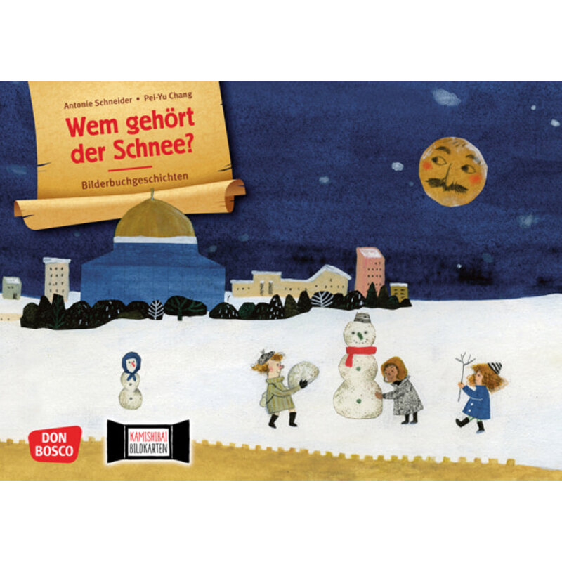 Kamishibai Karten Wem gehört der Schnee?