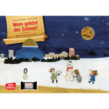 Wem gehört der Schnee? Kamishibai Bildkartenset