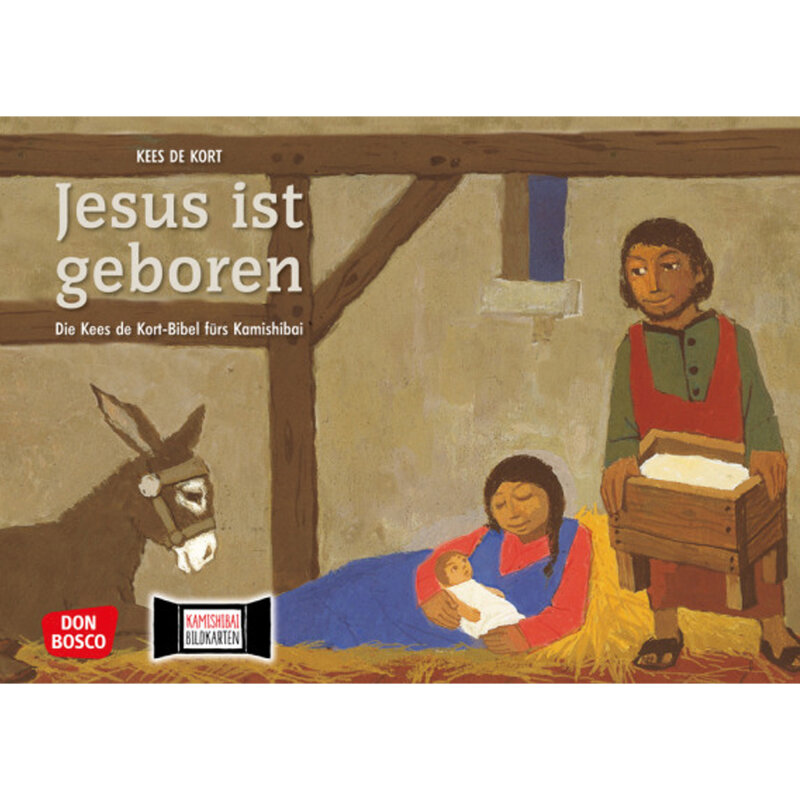Kamishibai Karten Jesus ist geboren
