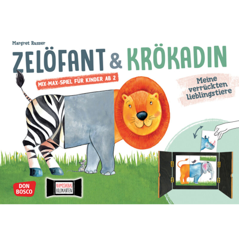 Kamishibai Karten Zelöfant und Krökadin